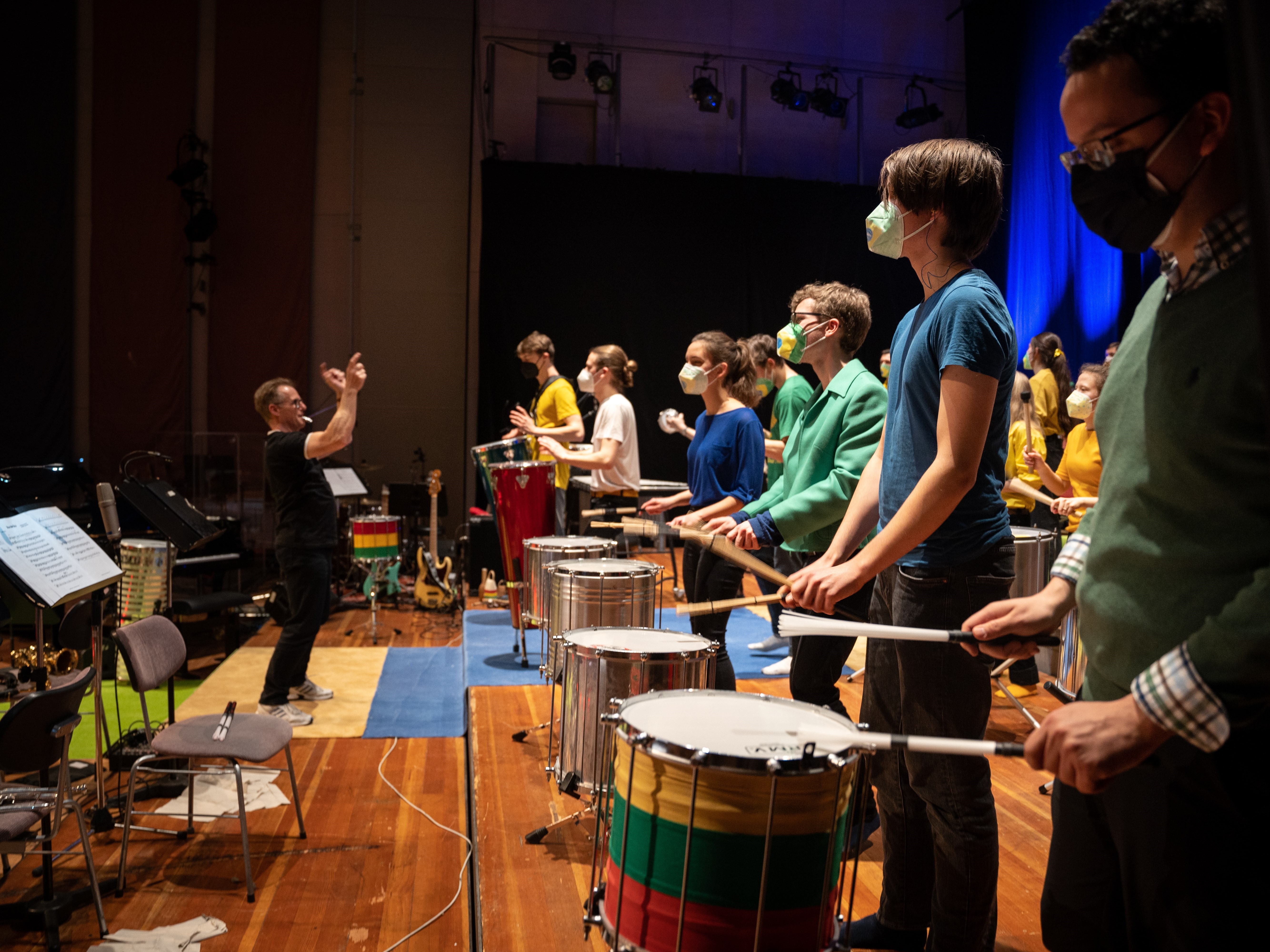 Auftritt von "BrazilianBeatz" beim "Viva o Brasil"-Konzert am 6. Februar 2022 in der Musikhochschule Lübeck  (Danke an Maximilian Busch für das Foto)