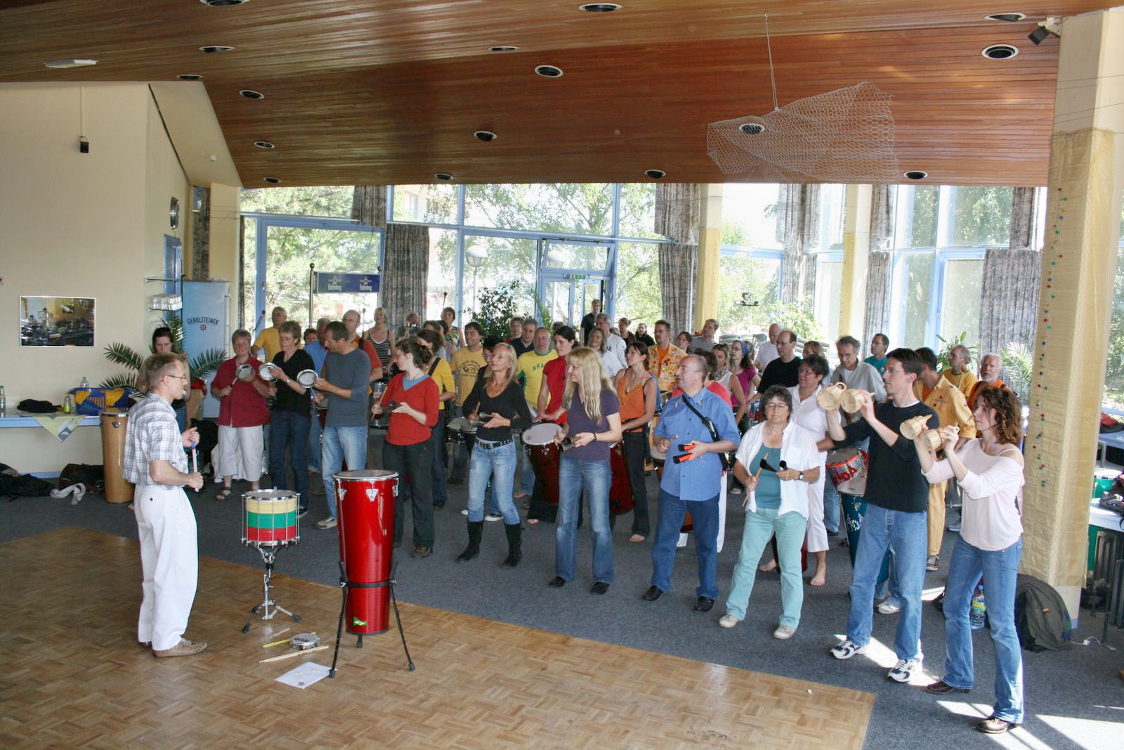 Samba-Workshop beim Sambafestival in Scharbeutz 2011